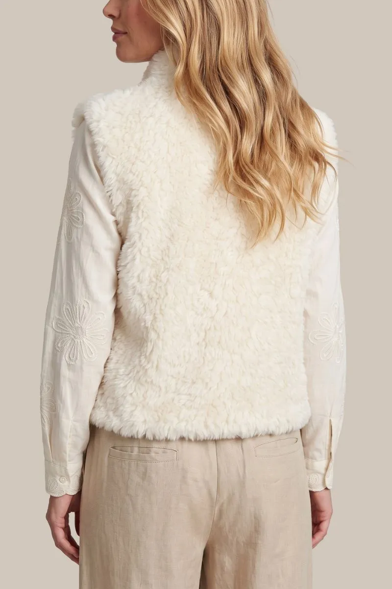 G-maxx Laluna gilet in sandkleur